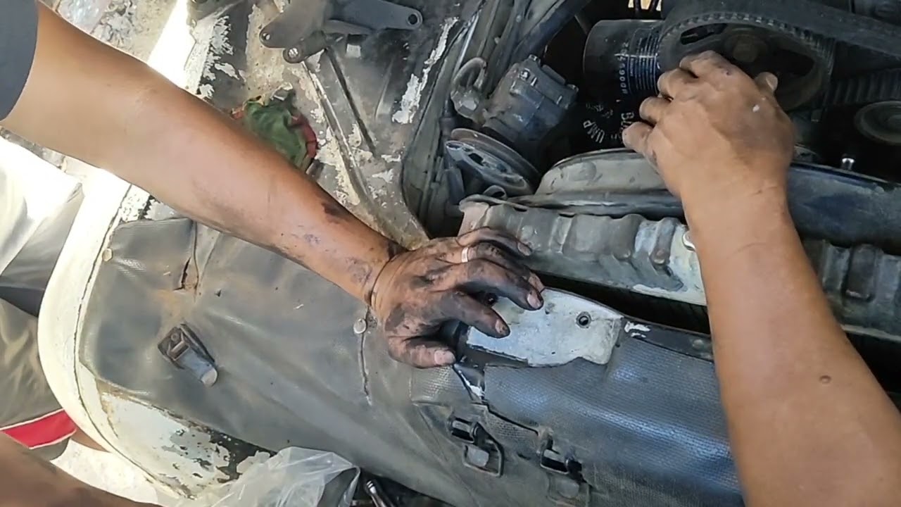 Replace Water Pump 4D56