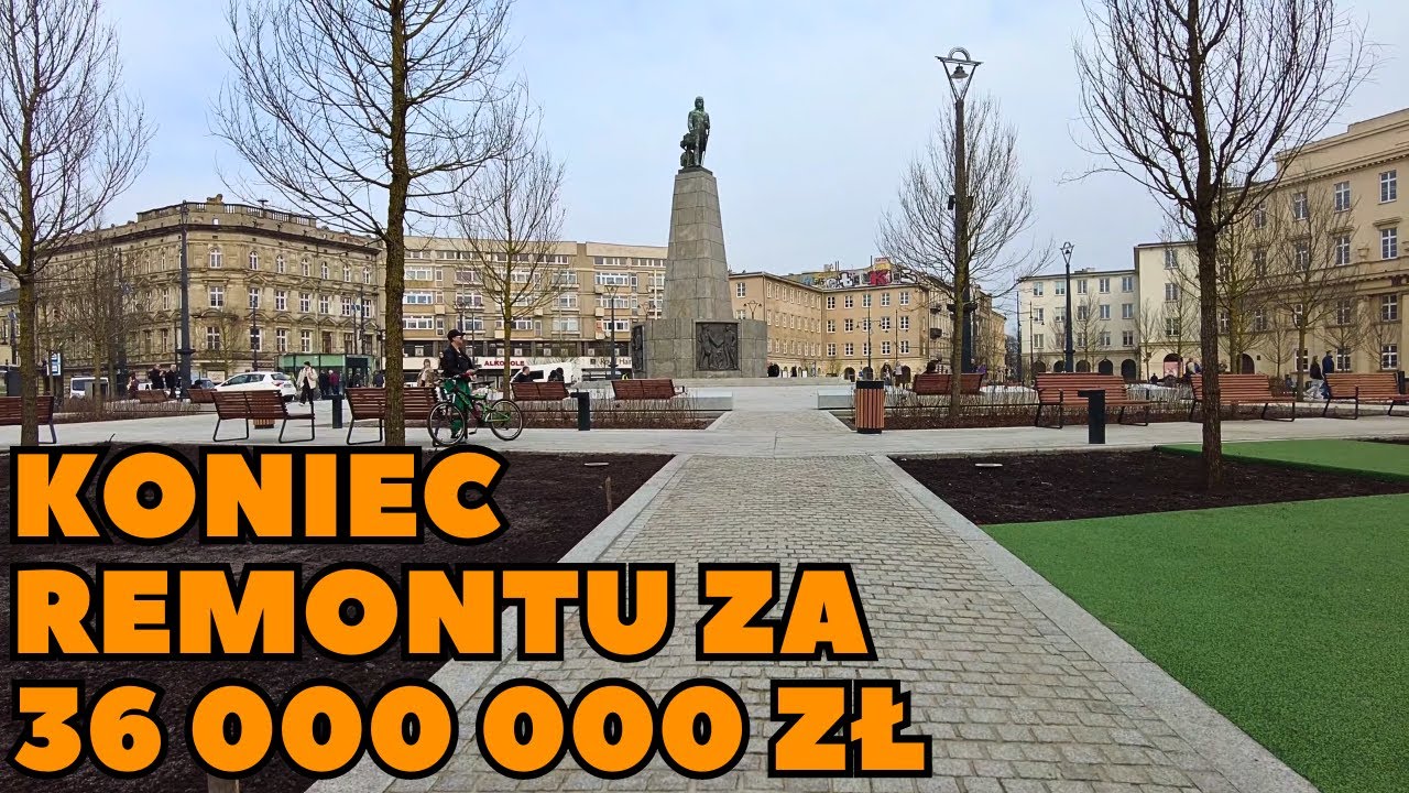 Koniec remontu na placu Wolności