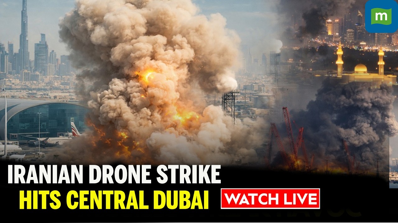 🔴Iran War News LIVE: Iranian Drone Strike Hits Central Dubai | Iran Israel War News Live