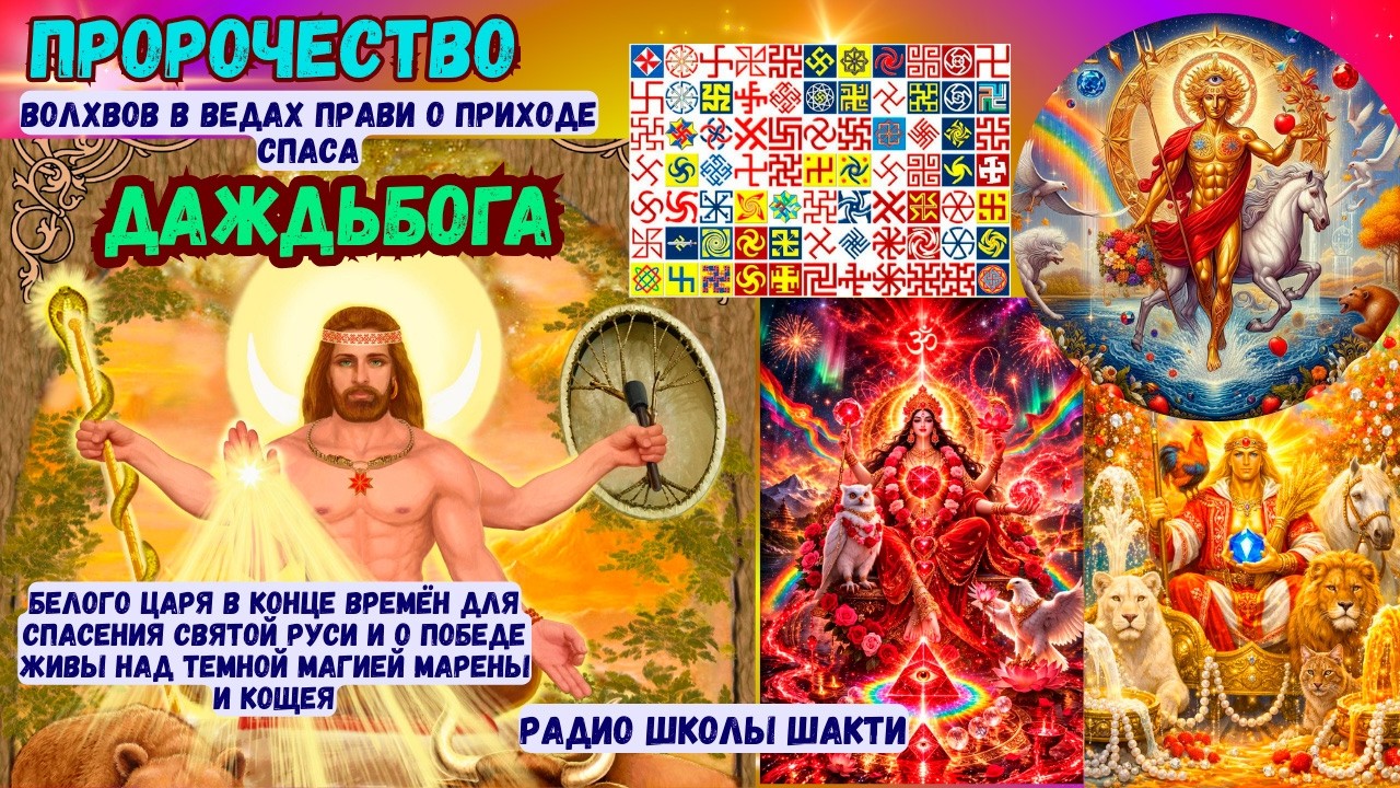 Пророчество Волхвов в Ведах Прави о приходе Спаса Даждьбога, Белого Царя в конце времён