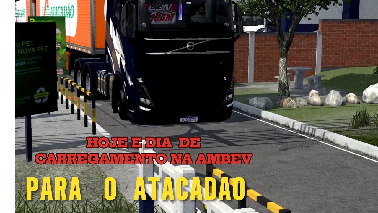 |ETS2 Carregamento🚚 no Depósito da AMBEV | Mapa Eldorado PRO 1.58