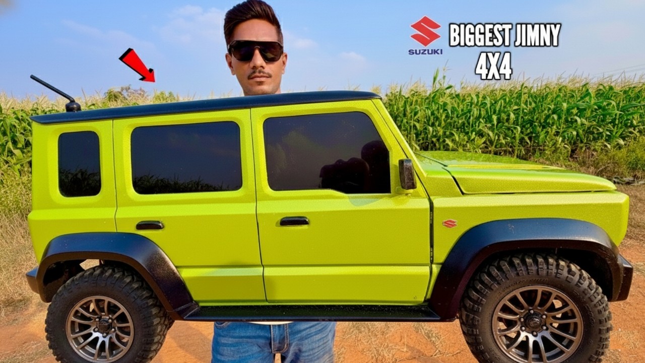 RC Biggest Maruti Suzuki Jimny Car Unboxing & Offroading – Chatpat toy tv