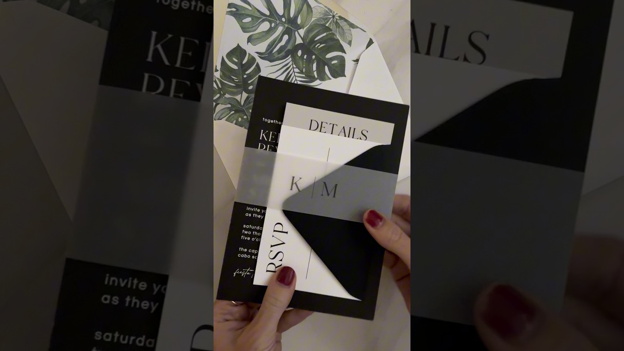 How to Elevate your DIY Wedding Invitations #wedding