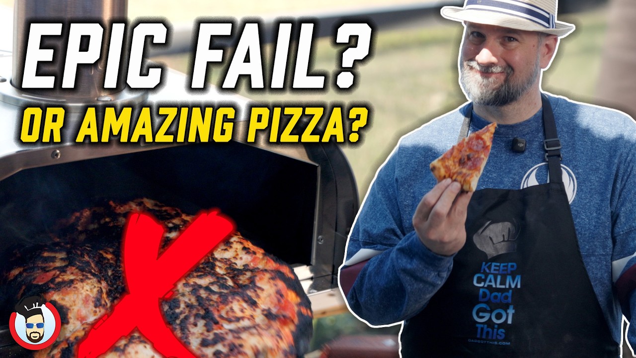 Can Dad Fail His Way to Great Pizza on the Big Horn Outdoors Pellet Pizza Oven? 🍕🔥