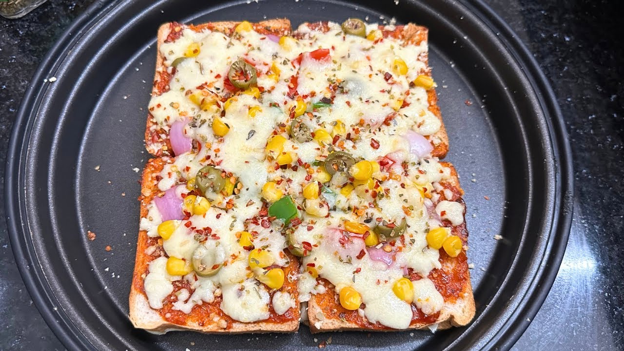 Cheese Burst Bread Pizza | how to make pizza | bread pizza recipe | veg pizza recipe | Pizza Recipe