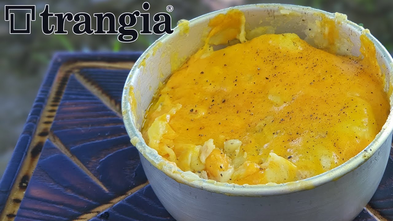 TUNA BAKE on a Trangia Mini
