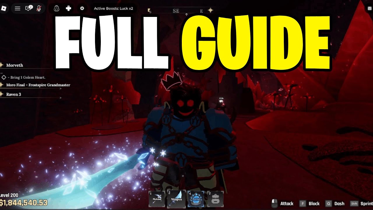 FULL GUIDE to the NEW CAVE UPDATE in The Forge! Roblox