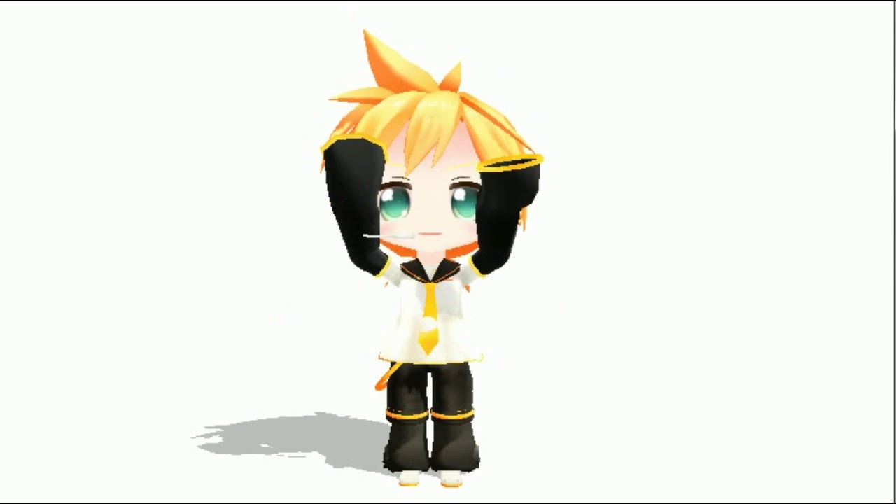 MMD Len Kagamine Shimoda Asami Voice