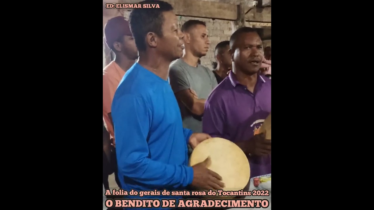 O BENDITO DO DIVINO ESPÍRITO SANTO FOLIA DE SANTA ROSA TOCANTINS 2022