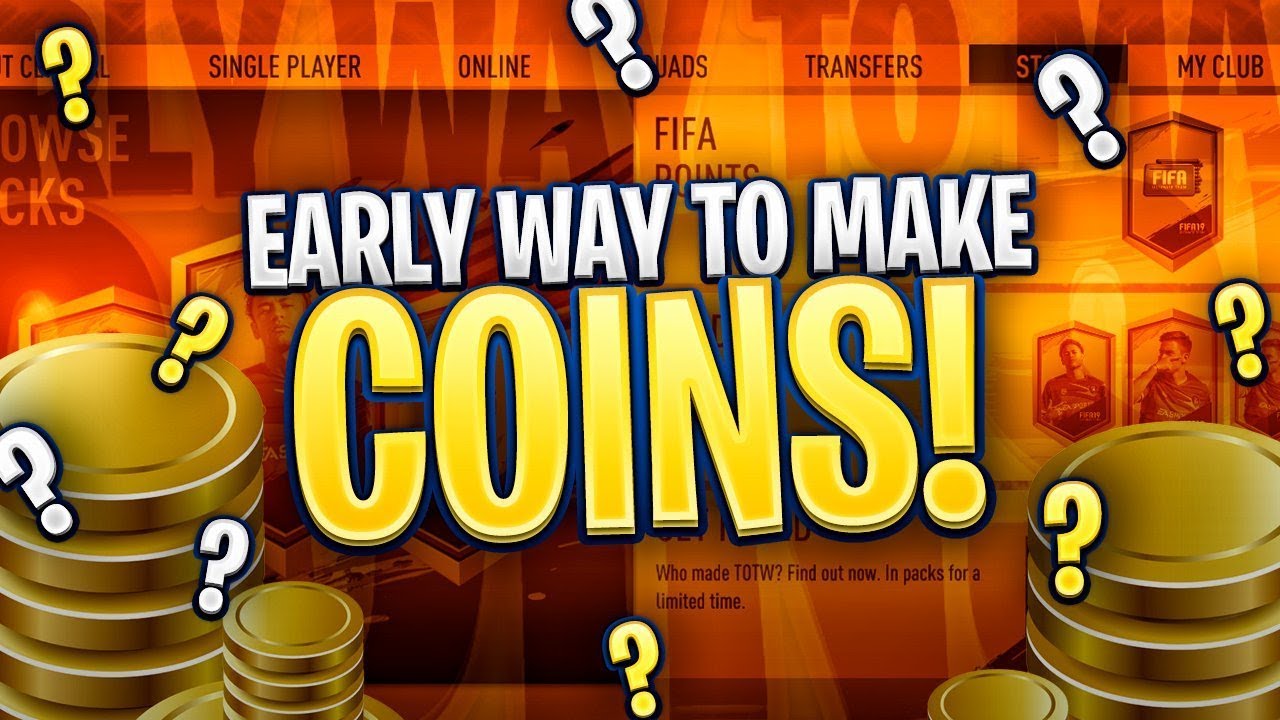 СПОСОБЫ ЗАРАБОТКА МОНЕТ НА СТАРТЕ &mdash; FIFA 19 Ultimate Team