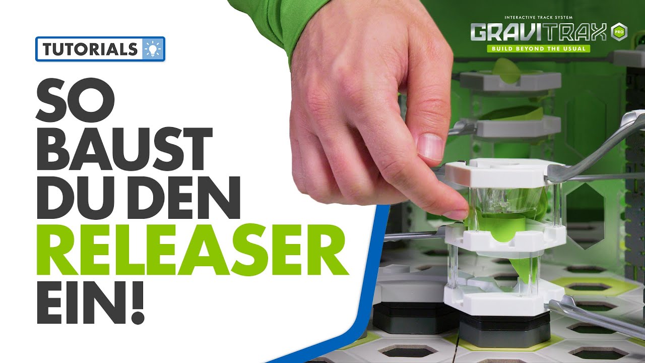 GraviTrax Tutorial PRO Element Releaser: Bauanleitung und Tipps f&uuml;r eure Kugelbahn 💚