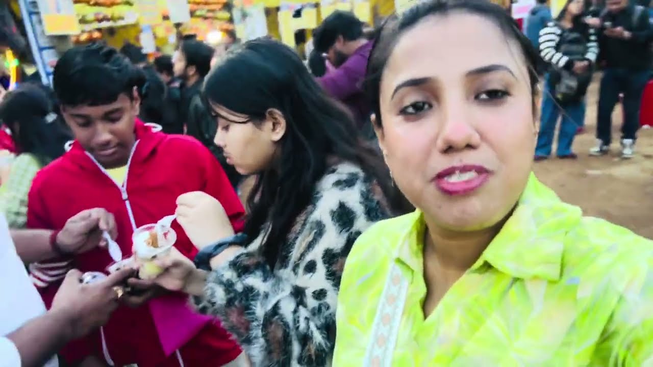 চেটে পুটে (খাদ্য মেলা )2026 🍟🥓🌯🌮 #foodfestival #santoshmitrasquaredurgapuja 