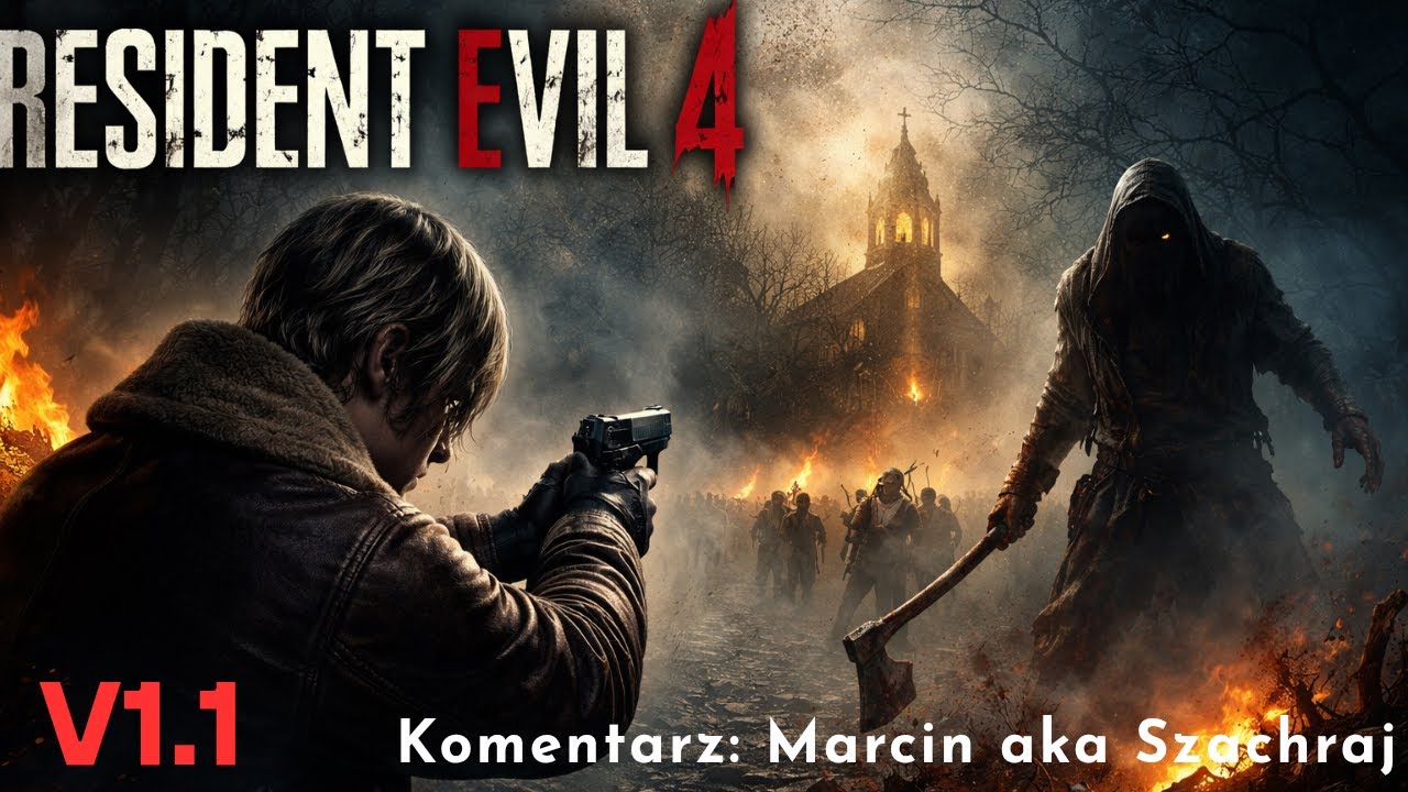 Początki legendarnego Survival-Horroru! - Resident Evil 4 Remake(2023) Let's Play PL(18+) V1.1