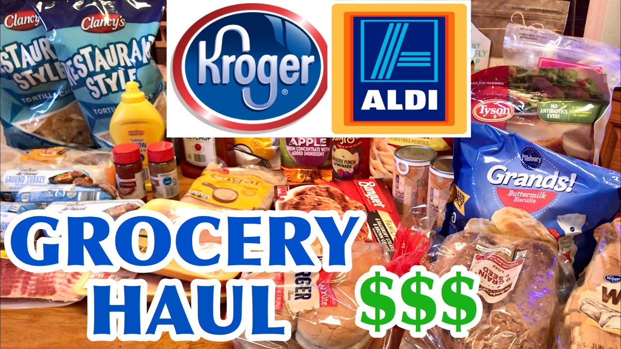 KROGER HAUL 2020 & ALDI HAUL 2020... Going Back... Again???