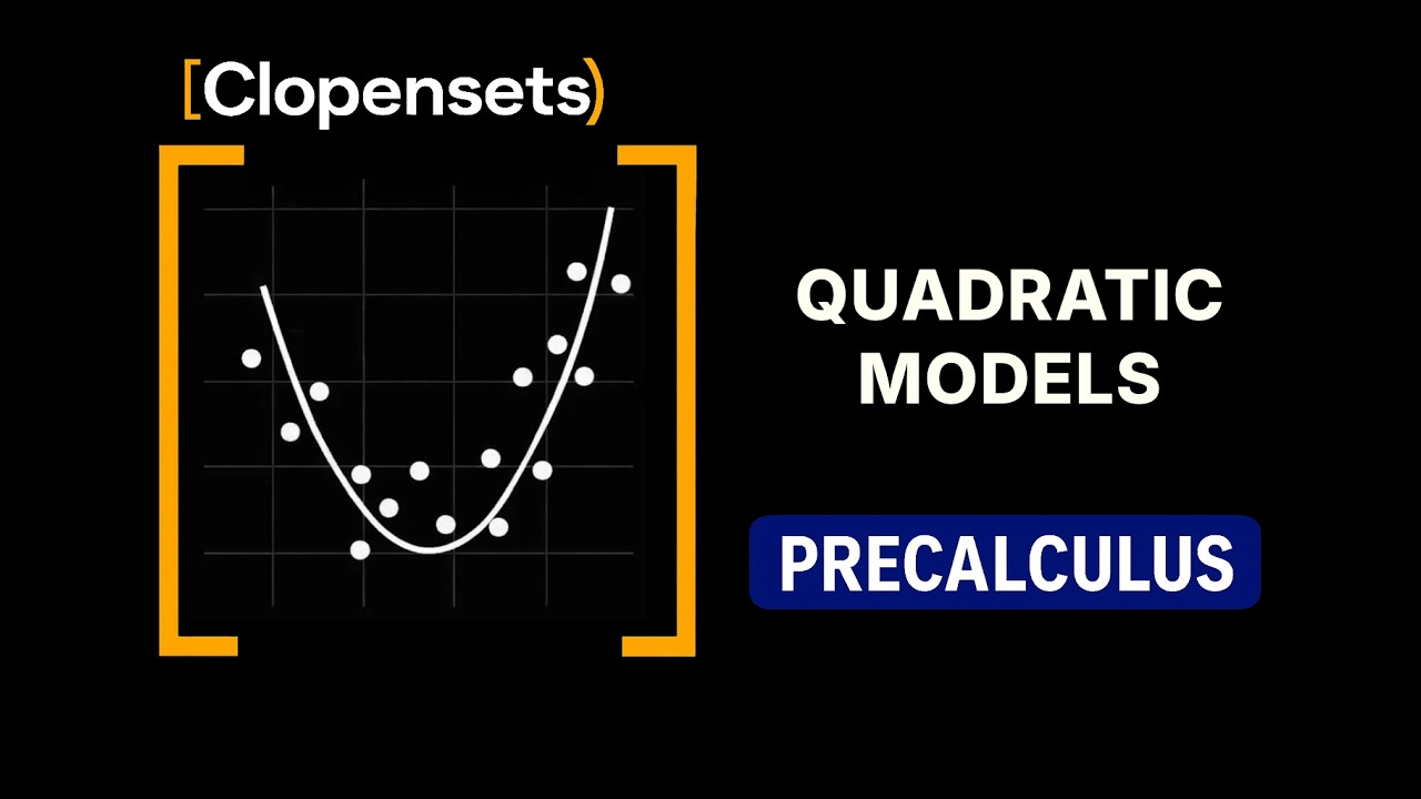 Quadratic Models | Precalculus
