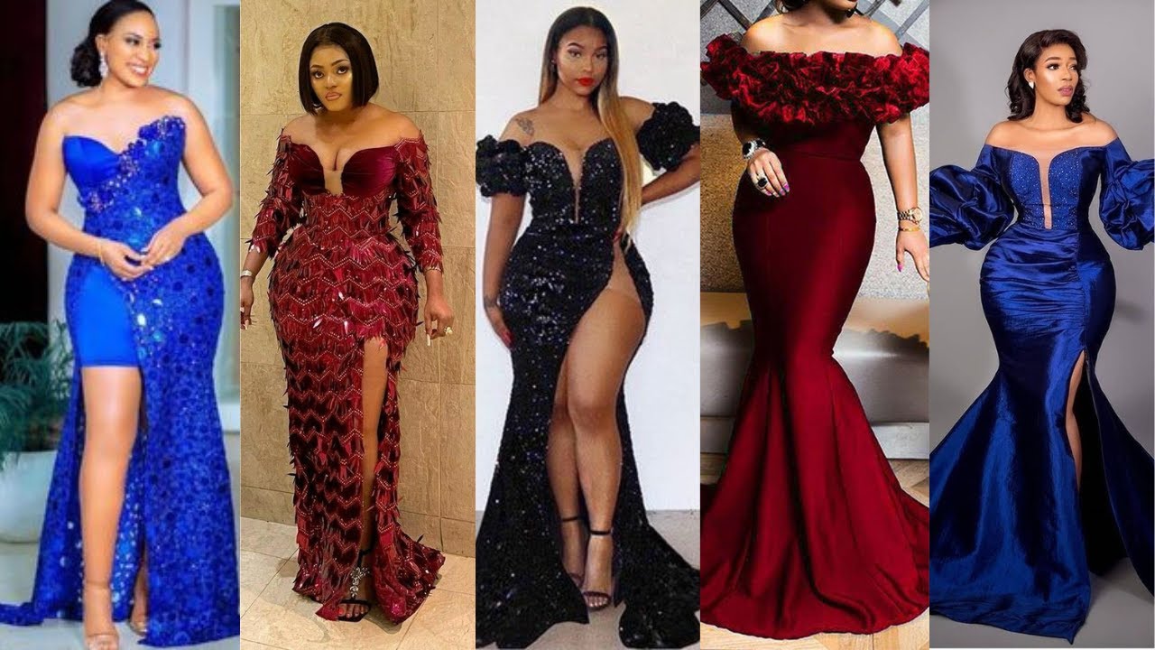 Latest Dinner Gowns for Ladies; Dinner Dresses for ladies