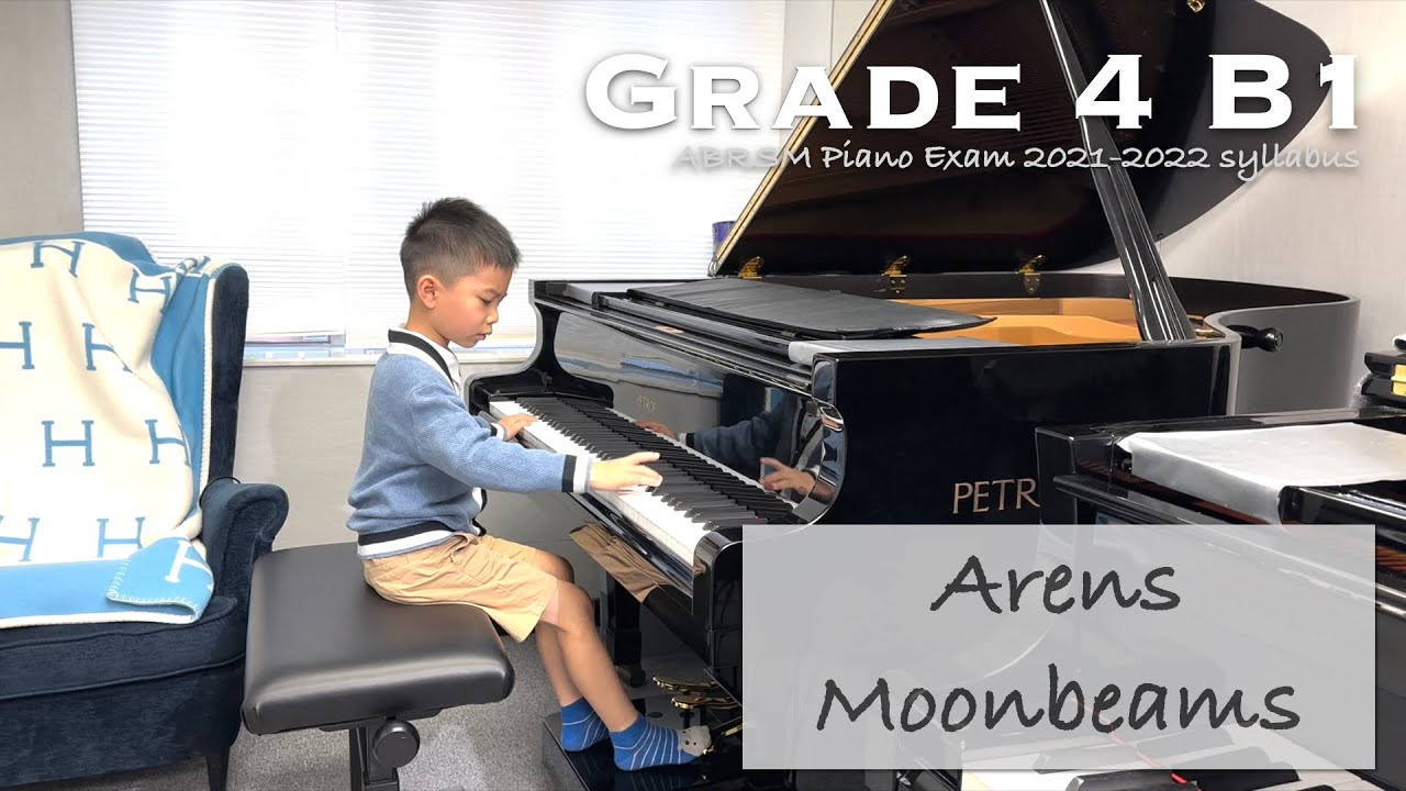 Grade 4 B1 | Arens - Moonbeams | ABRSM Piano Exam 2021-2022 | Brendan Tan 🎹