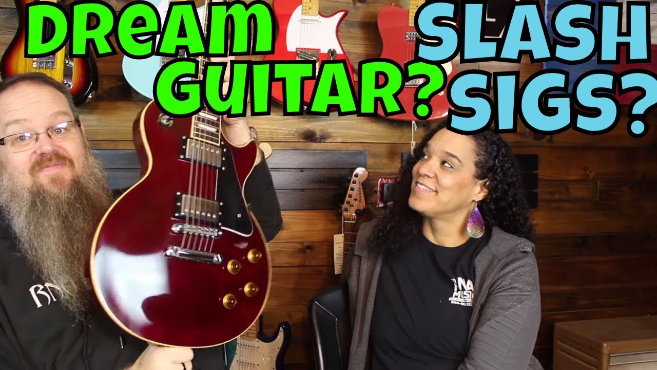New Slash Signature Guitar Line? Top Dream Guitar? USA vs Import Guitars? 