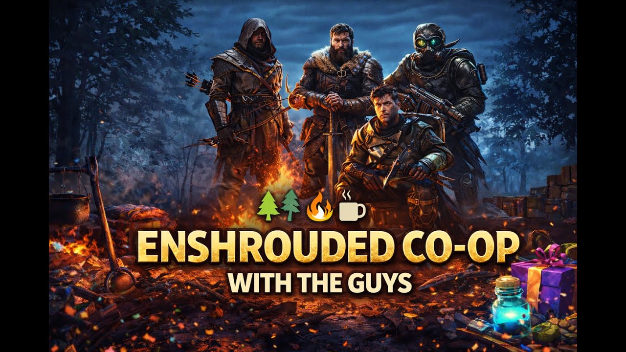 Enshrouded Co-Op Chaos | Exploring, Fighting, & Bad Decisions with the Crew