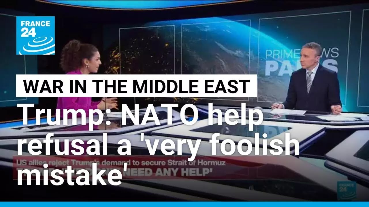 Trump says NATO's refusal to help on Iran is 