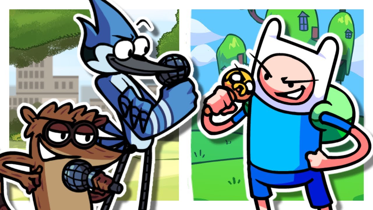 【 PLAYABLE 】- FnF Mordecai Vs Finn El Humano | Eternal-Rivalry MULTIPLAYER @danl46_fnf