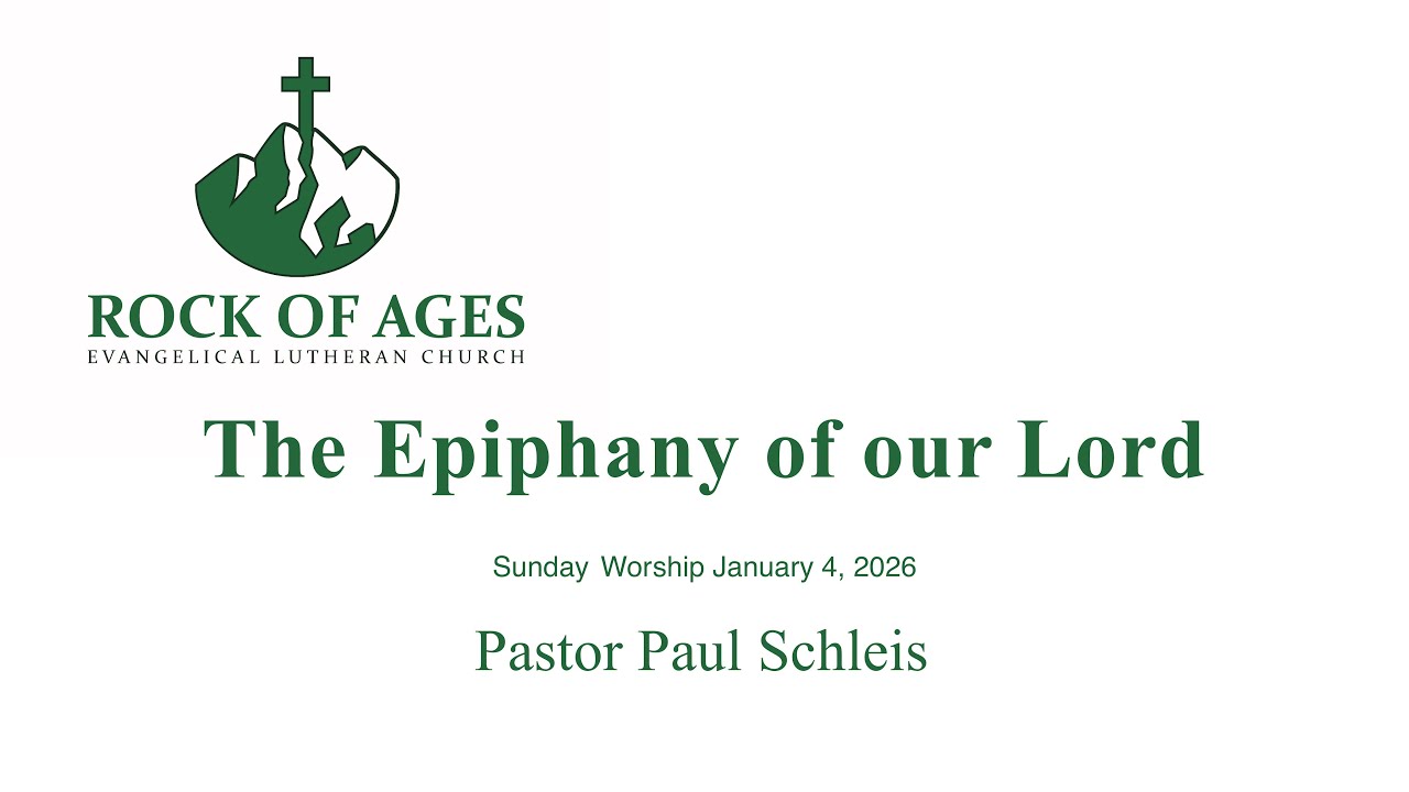 Love’s Pure Light Beams From Thy Holy Face - Sunday Worship (1/4/2026)