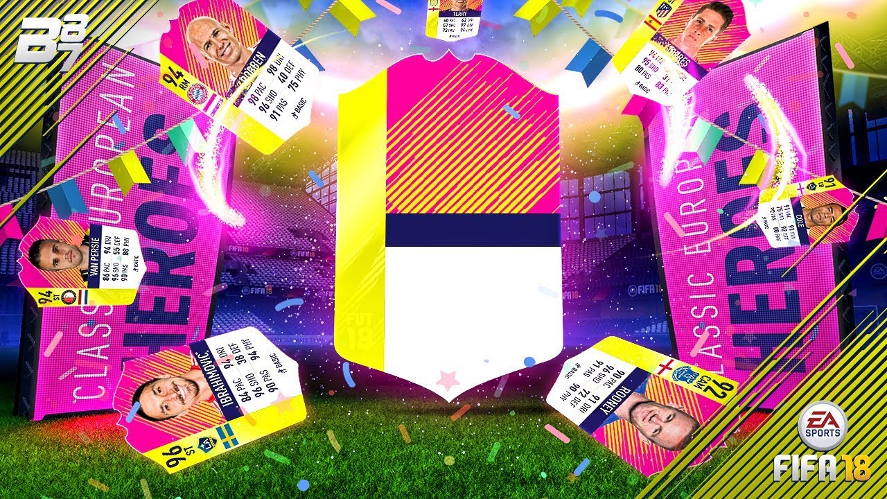 CLASSIC EUROPEAN HERO IN A PACK! | FIFA 18 ULTIMATE TEAM