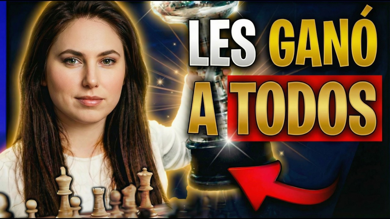 🔥 This is how the most spectacular female chess champion in history played