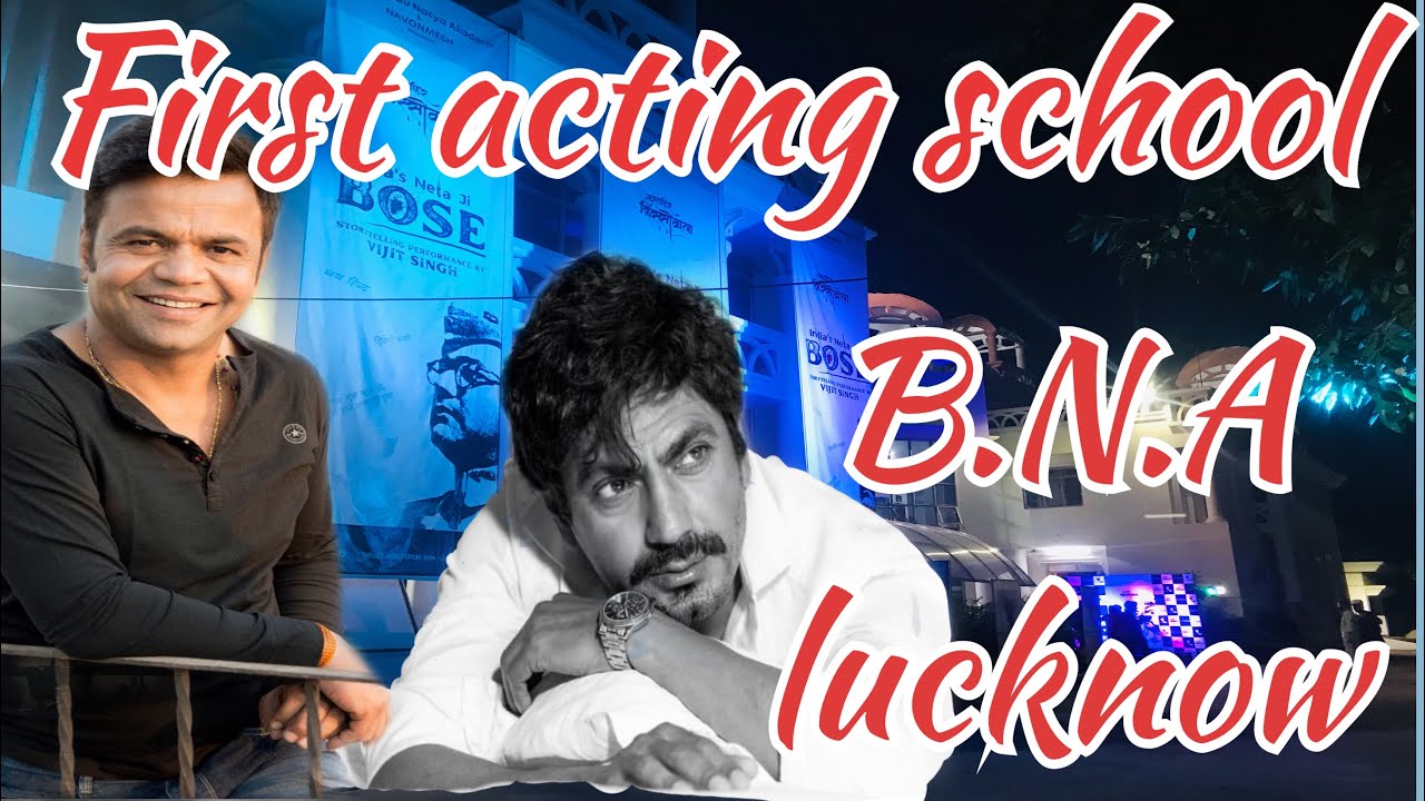 First acting school￼.Nawazuddin Siddiqui ￼And￼.Rajpal Yadav. B.N.A | lucknow.#nawazuddinsiddiqui#