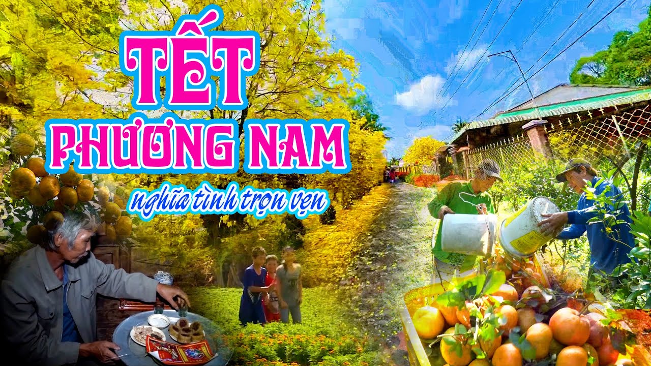 HƯƠNG TẾT MIỀN TÂY -THÁNG CHẠP RÒNG RÃ TRÔI ĐI TRÊN NHỮNG CON RẠCH TRĨU ĐẦY GHE HOA, XUỒNG QUÝT
