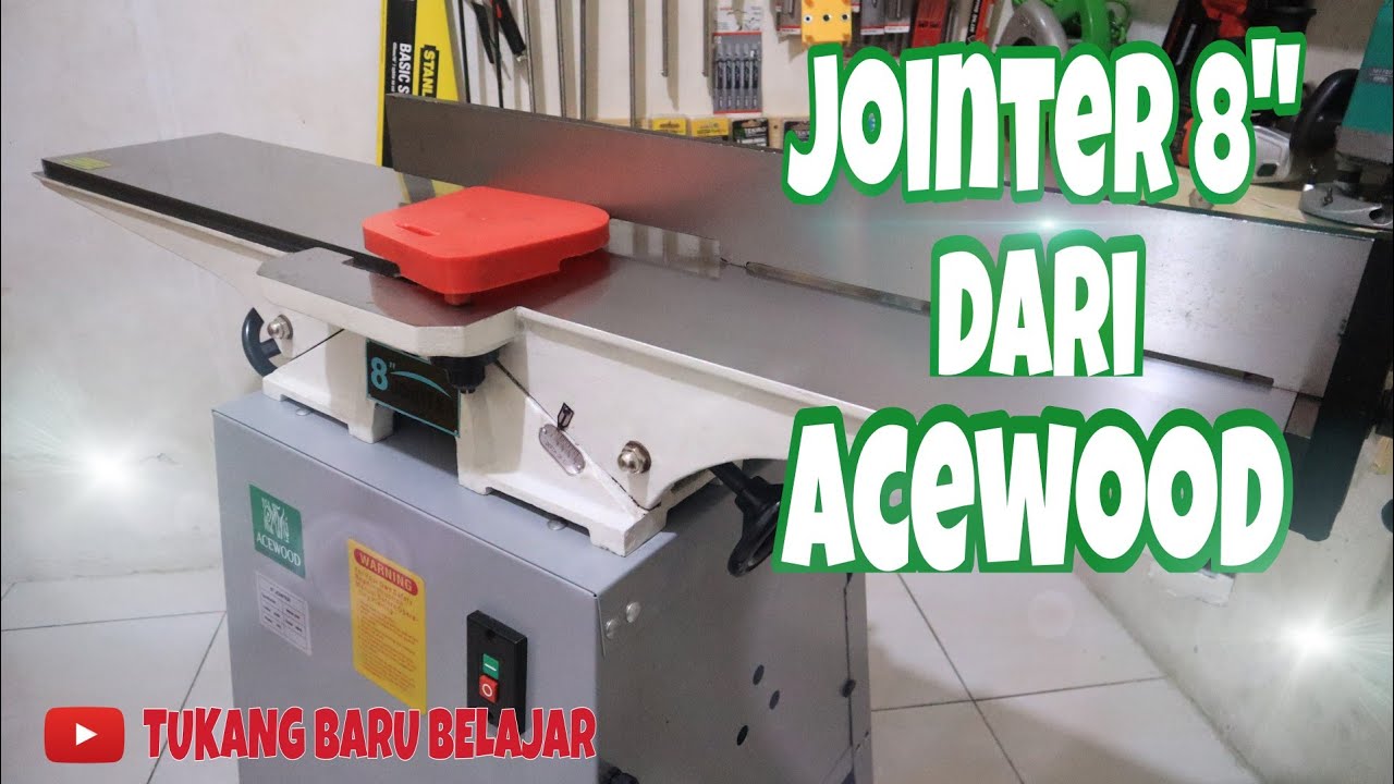 Unboxing/Rakit JOINTER 8" ACEWOOD WJ200