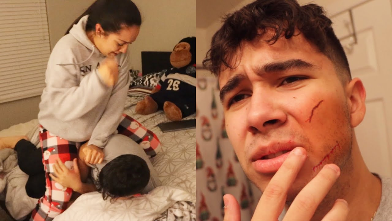 MY GIRLFRIEND SLAPPED ME FOR DOING THIS!!