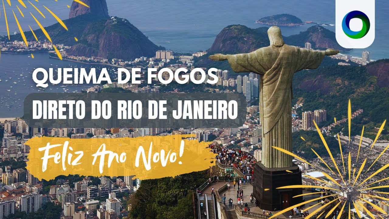 Queima de Fogos no Rio de Janeiro | 31/12/2024 | AO VIVO