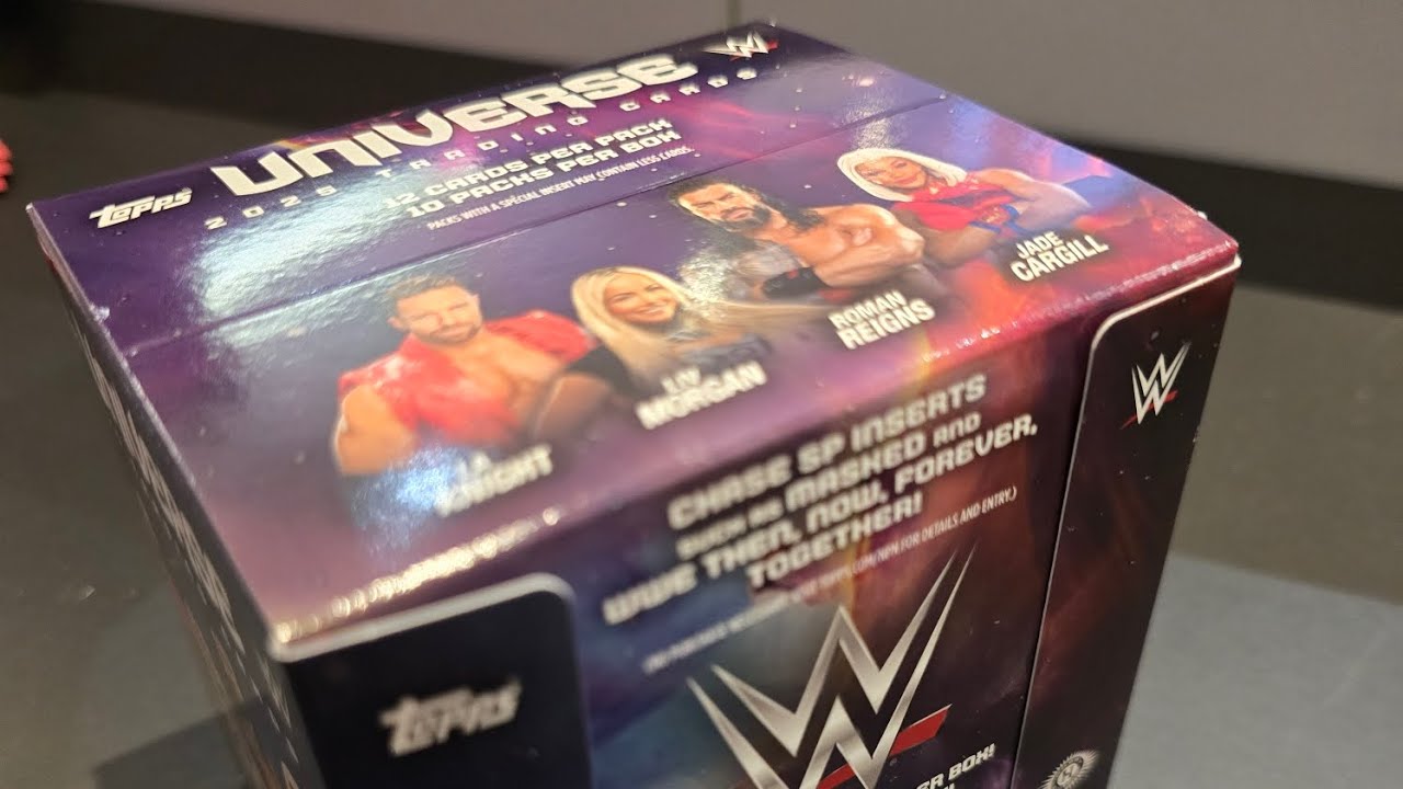 Topps WWE universe l'année démarre plutôt bien ! 