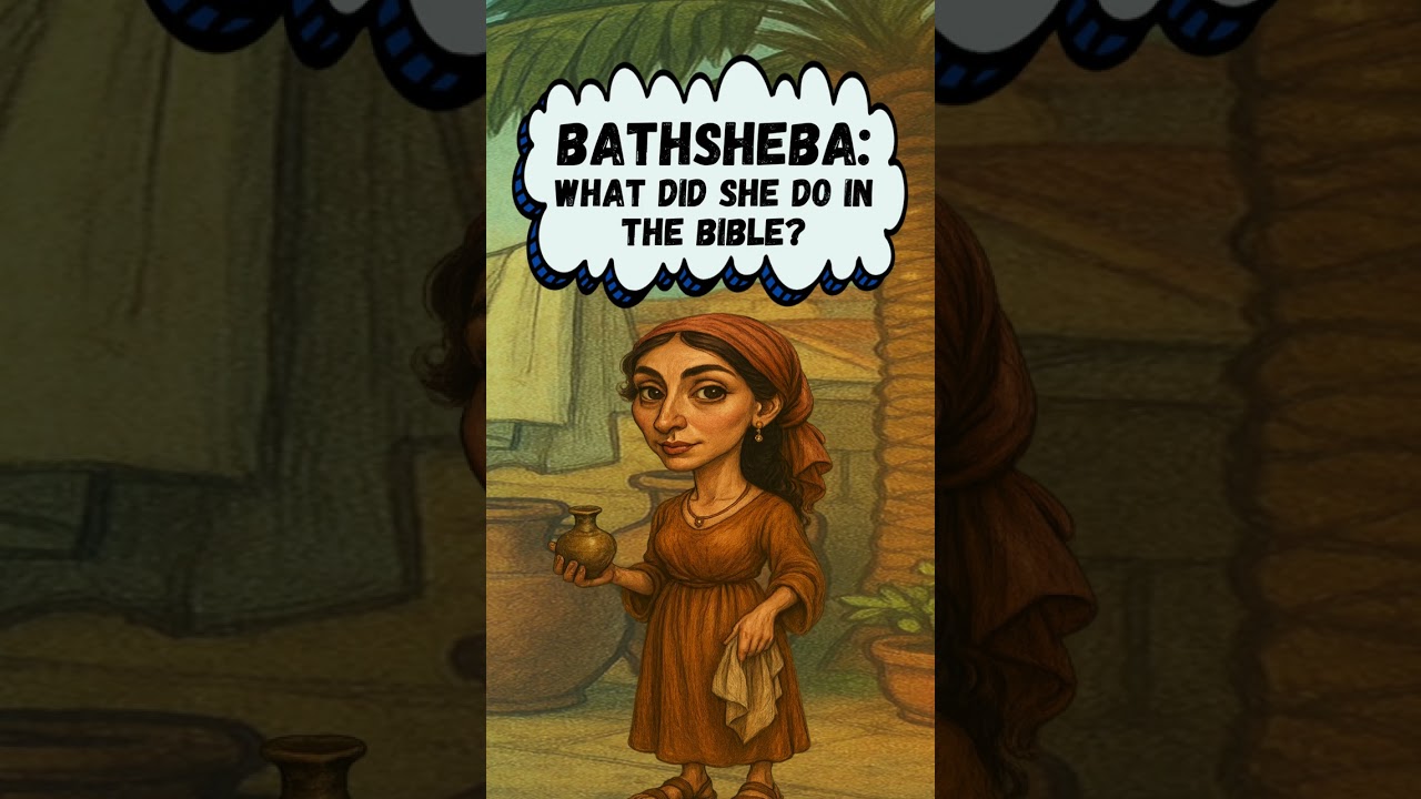 Bathsheba - What Did She Do In The Bible? #shorts #God #Bible