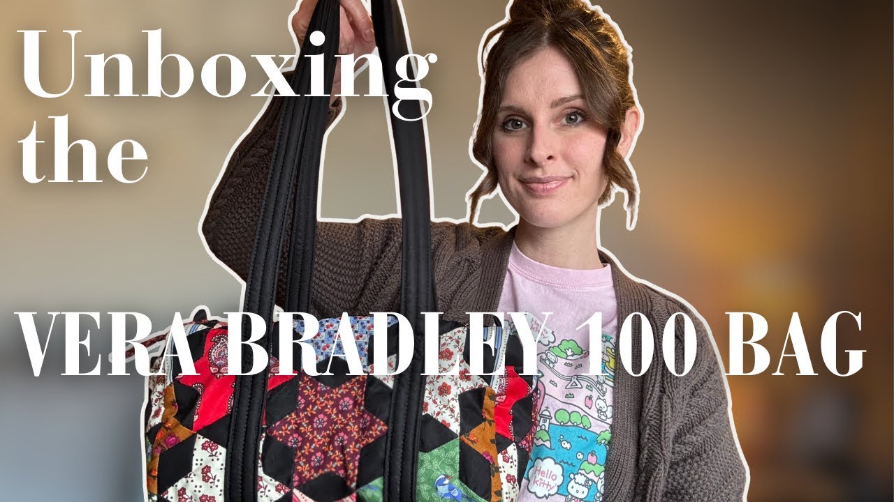 Моя последняя покупка сумки в 2025 году — сумка Vera Bradley 100.