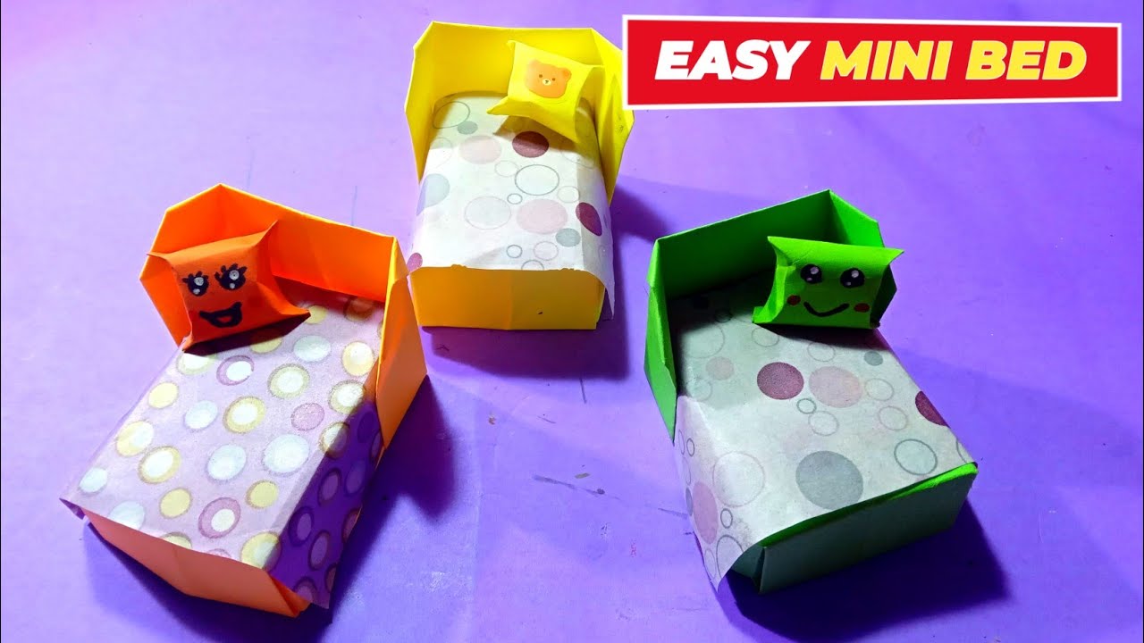 How To Make a Origami Bed | Hello Origami Lover