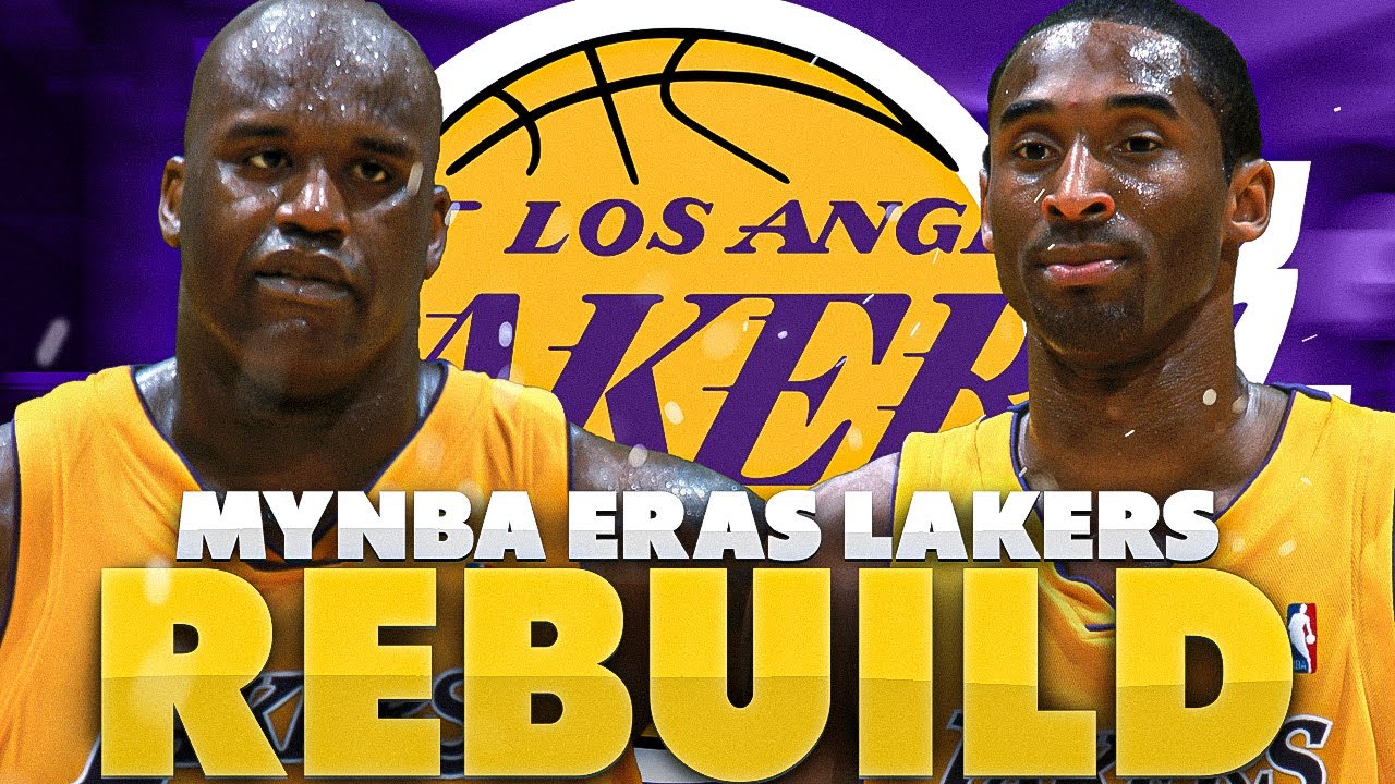 KOBE AND SHAQ! THROWBACK LA LAKERS REBUILD! NBA 2K23