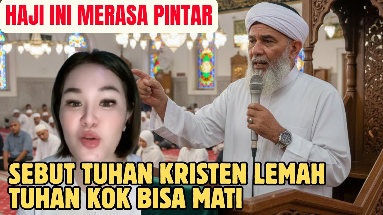 MUSLIM INI MERASA PINTAR! SEBUT TUHAN KRISTEN LEMAH, TUHAN KOK BISA MATI! SIMAK PENJELASAN AGATHA