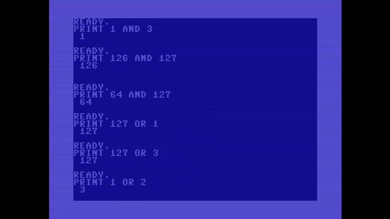 Basic Bitwise Demo - Commodore 64