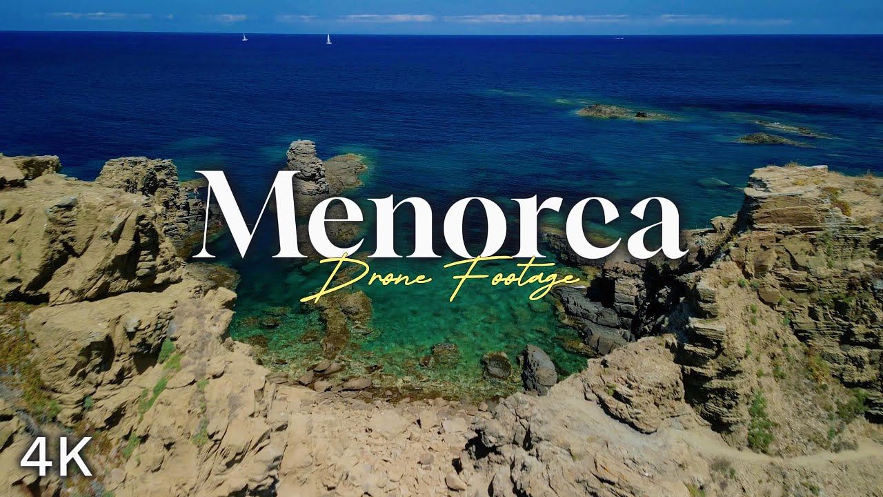 Menorca: The Most Beautiful Island (4K Drone Footage)