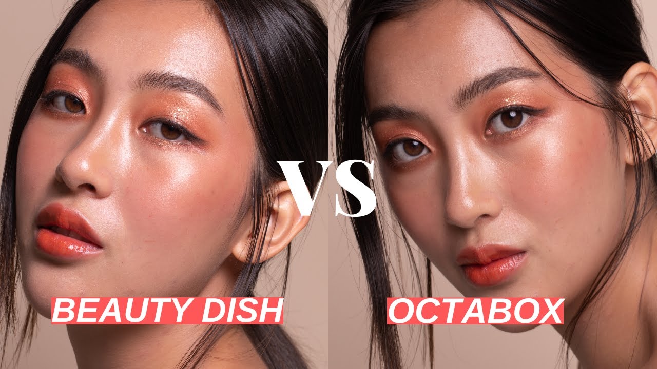 Beauty Dish VS Octabox - What's the Difference? [Image Comparison] [Beginner Studio Lighting Tips]