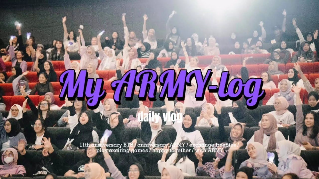 VLOG | a Day in My Life as BTS ARMY | 11th anniversary bts & army, fangirling, have fun with army