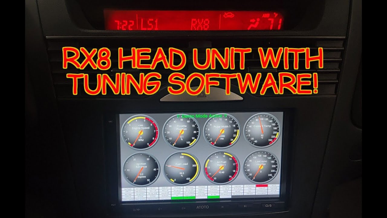 LSRX8 Head Unit Install with Shadow Dash