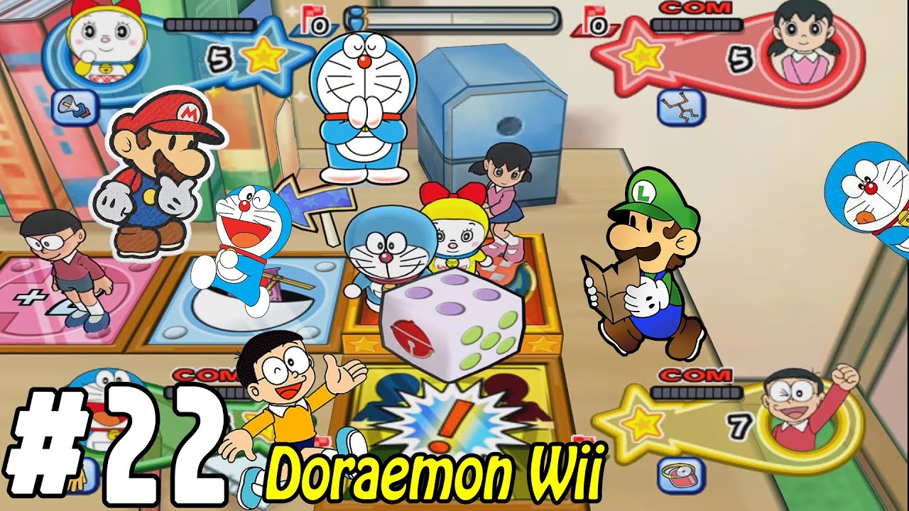 Doraemon Wii - Himitsu Dougu-ou Ketteisen! Walkthrough Part 22  | AlexGamingTV