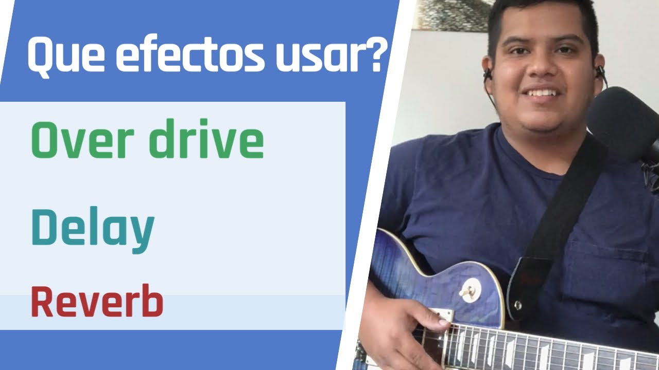 Efectos WORSHIP guitarra 🎸/ OVER DRIVE/DELAY/REVERB!! Que efectos usar?