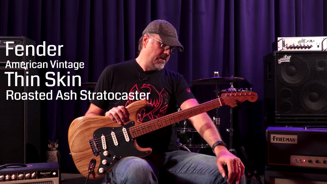 Fender American Vintage Thin Skin Roasted Ash Stratocaster  •  Wildwood Guitars