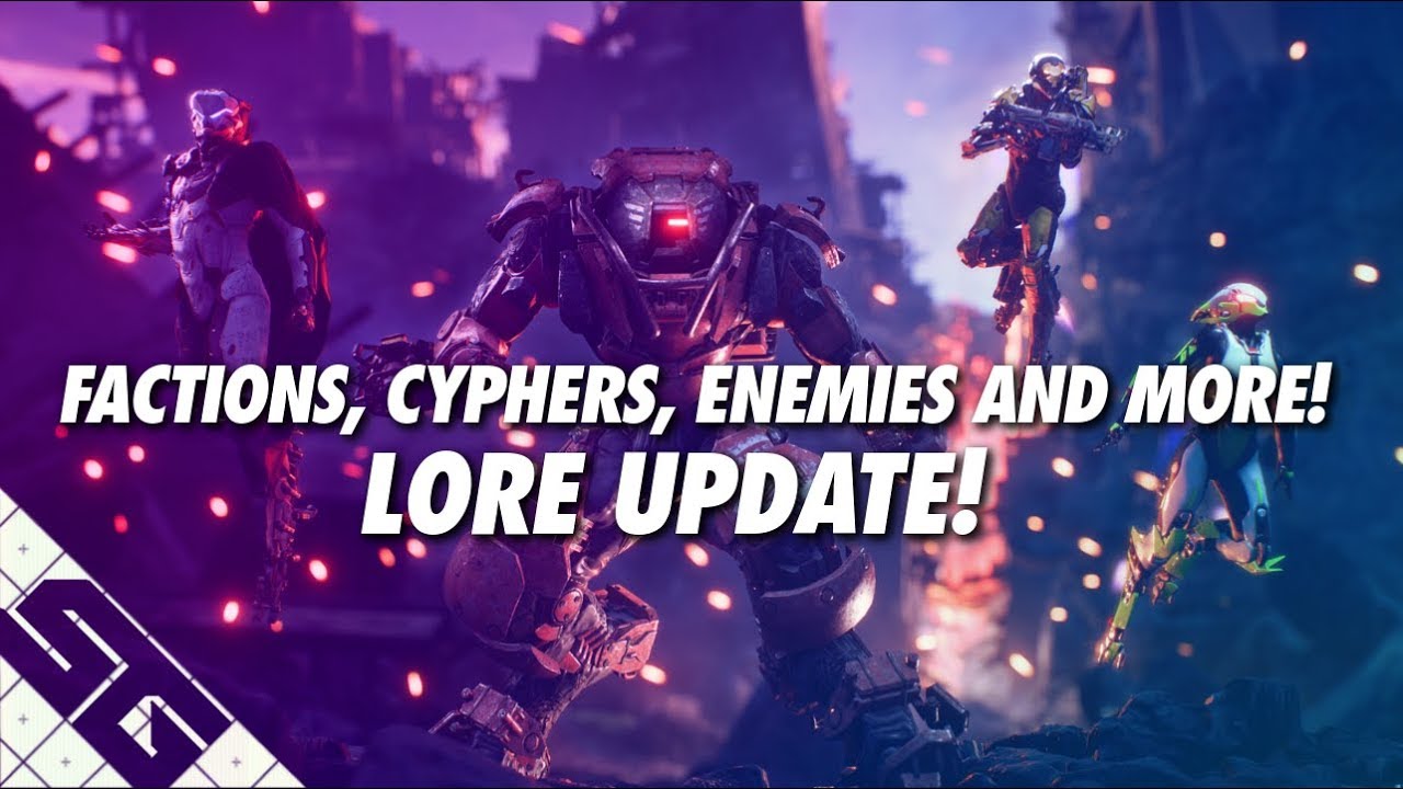 ANTHEM LORE UPDATE! Factions, Story, and More!