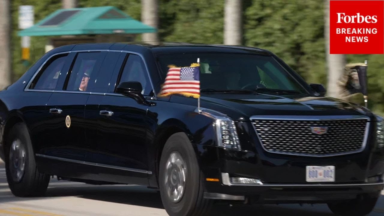 BREAKING NEWS: Trump At His Trump International Golf Club In West Palm Beach, Florida