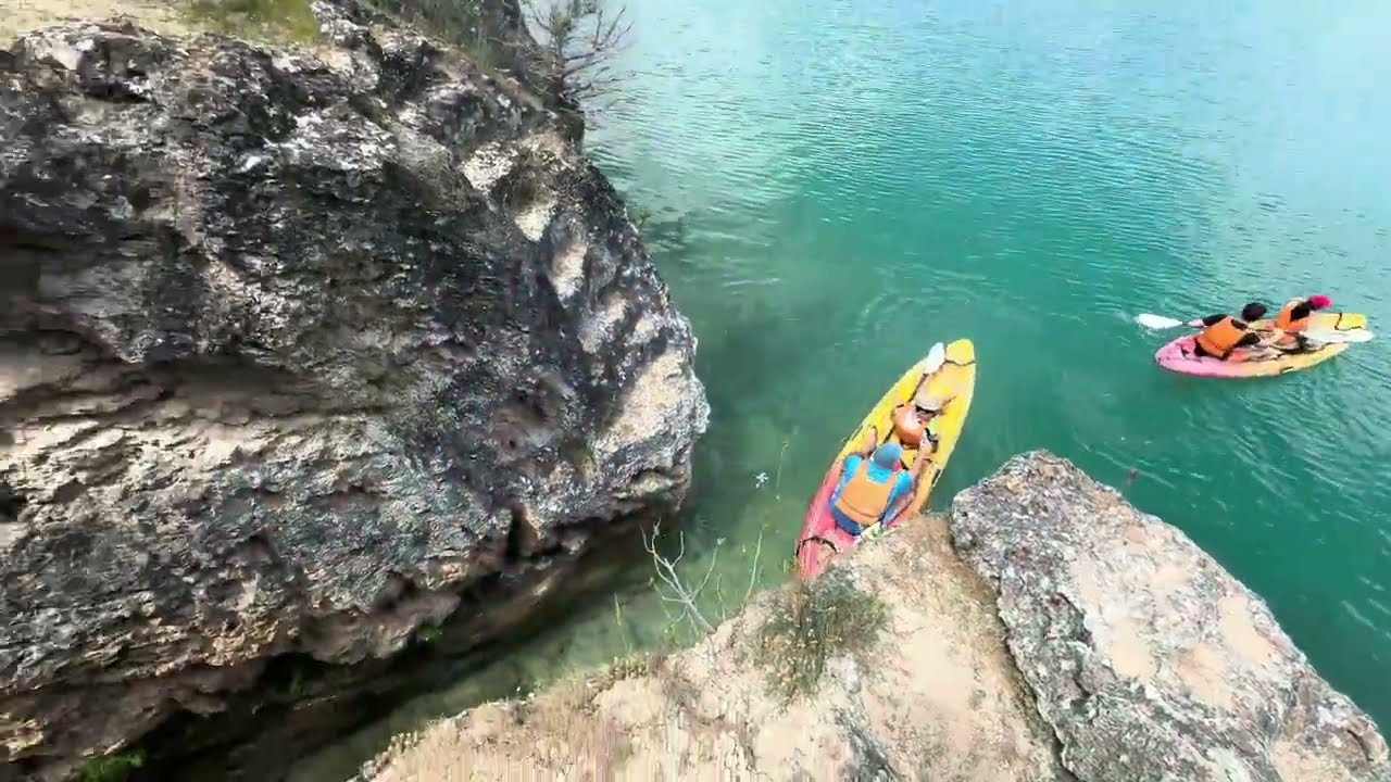 Ruta por Lagunas de Ruidera, Laguna Rey y laguna Colgada.